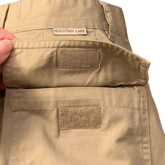 Mountain Lake Women’s Khaki Tan Shorts Lightweight Back Cargo Pockets NWT Size 6 - Picture 8 of 10